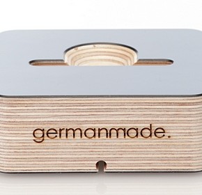 Test: iPhone 5 Dock von germanmade.