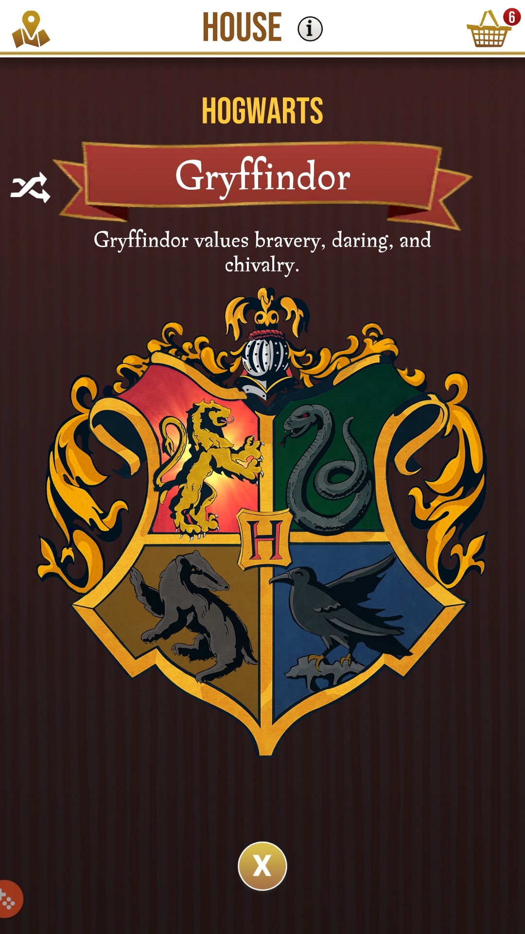 Harry Potter Wizards Unite Hogwarts Häuser