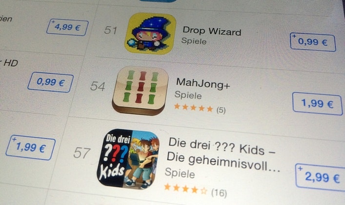 AppStore Preiserhöhung