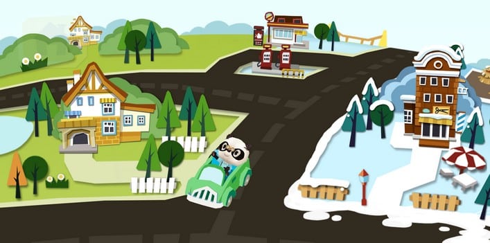Für Kinder: Dr. Pandas Spielzeugautos – Der virtuelle Straßenteppich