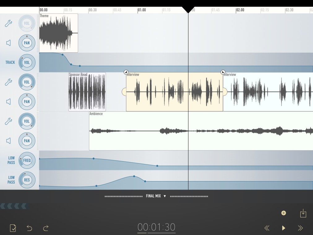 Ferrite Recording Studio iOS