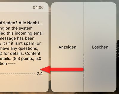 iOS 10 Sperrbildschirm