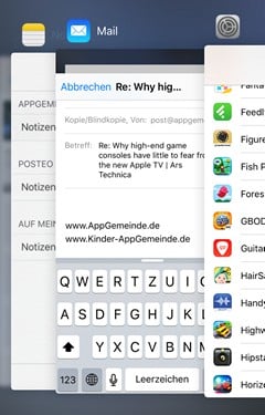 iOS 9 Apps Übersicht