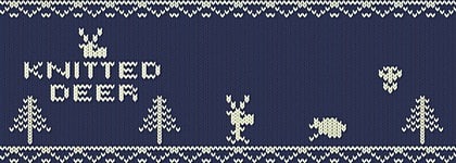 Knitted Deer
