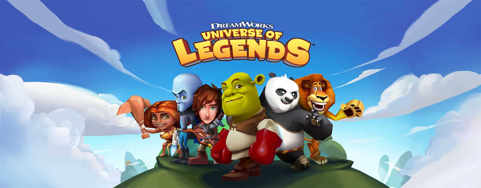 DreamWorks Universe of Legends Banner
