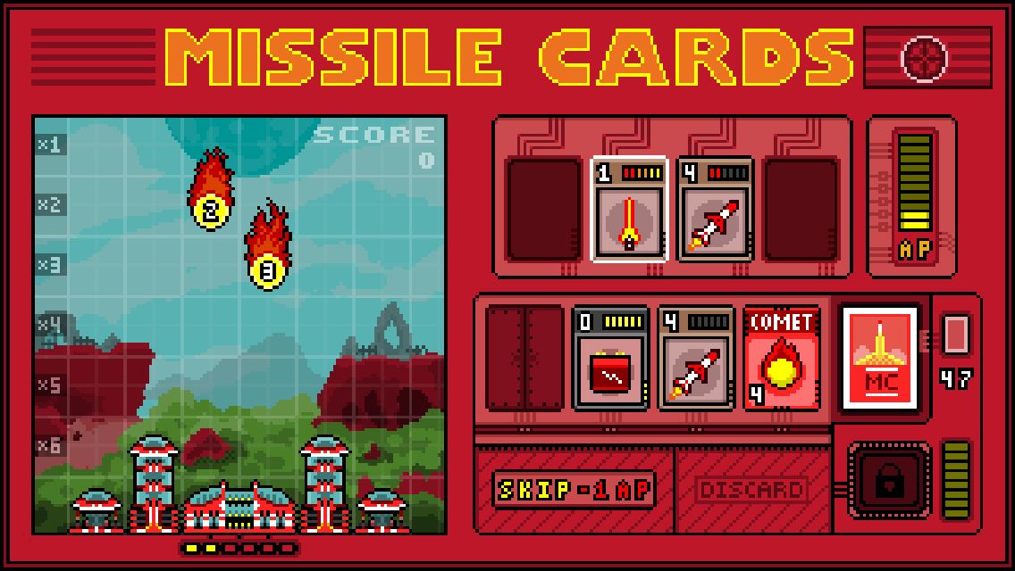 Review: Missile Cards – Der Atari-Klassiker Missile Command als Kartenspiel