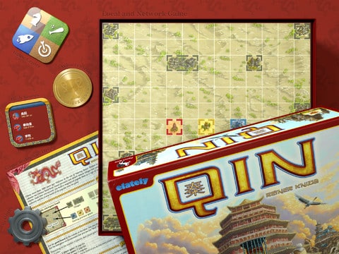 Review: Qin – Ein provinzielles Brettspiel von Reiner Knizia
