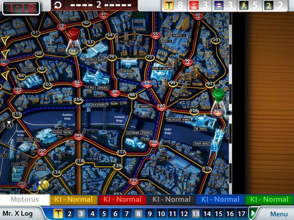 Verlosung: Scotland Yard als Universal-App zu gewinnen!