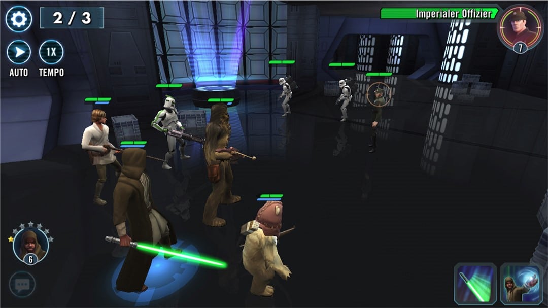 Star Wars Galaxy of Heroes Screenshot Battle